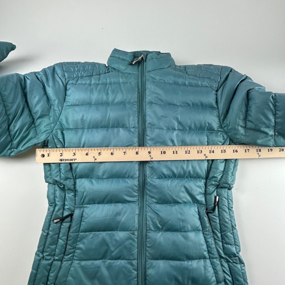GoLite WMNS XS 800 Down Puffer Jacket Teal Blue Pertex Microlight Eco Full Zip - Picture 7 of 13